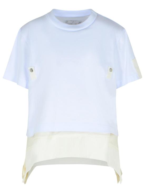 25FW 사카이 탑 25 08175151 White