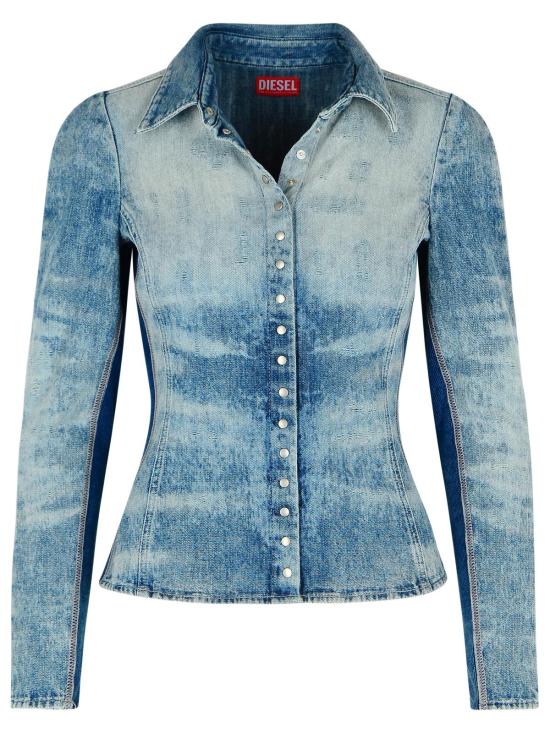 25FW 디젤 셔츠 A21284 068TY01 Light Blue