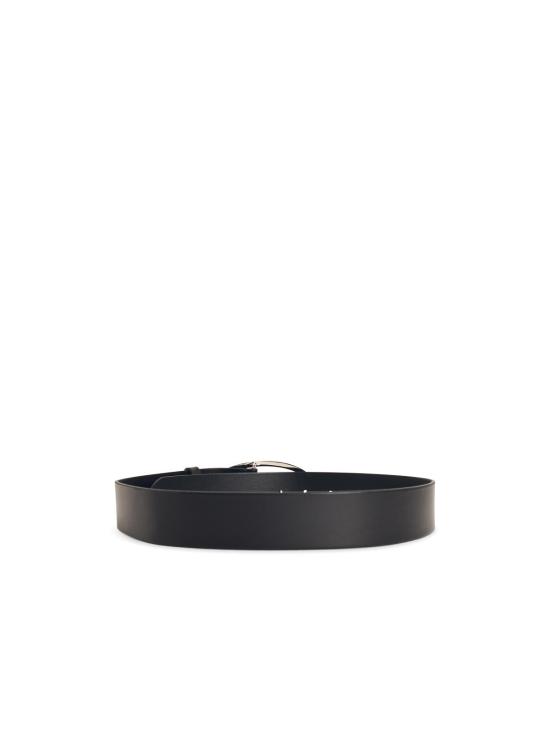 26FW 디젤 B-1DR W 레더 벨트 D 버클 X08727 PR666H6528 Black - DIESEL
