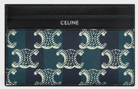 25FW 셀린느 카드지갑 10N762GUG 07TH BLACKNAVYBLUE