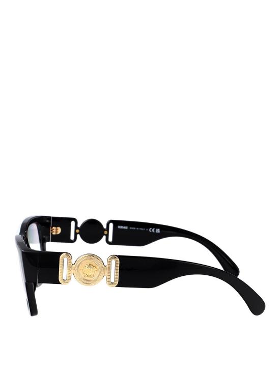 25FW 베르사체 안경 0VE3368UGB1 Black - VERSACE