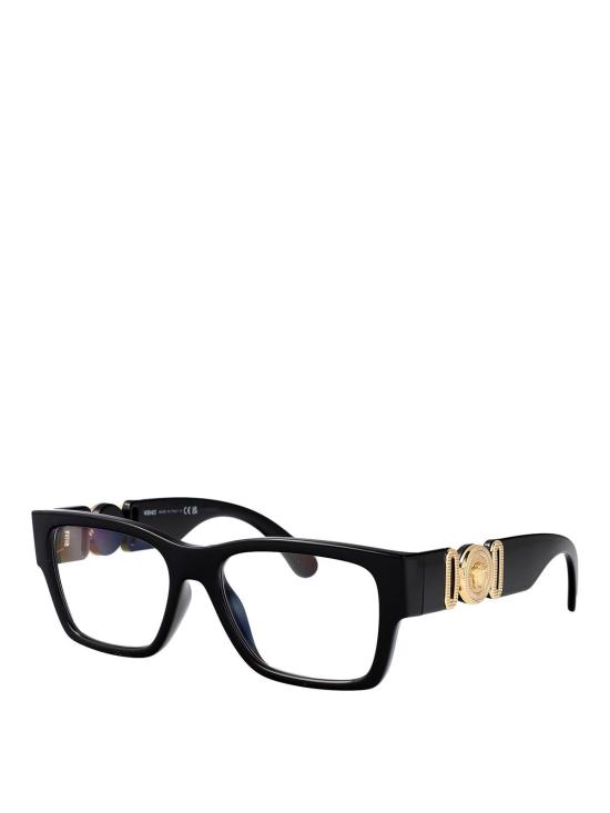 25FW 베르사체 안경 0VE3368UGB1 Black - VERSACE