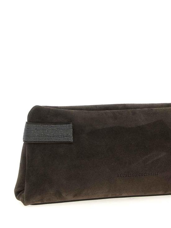  브루넬로 쿠치넬리 클러치/파우치 MBDLD2746C7284 Brown - BRUNELLO CUCINELLI