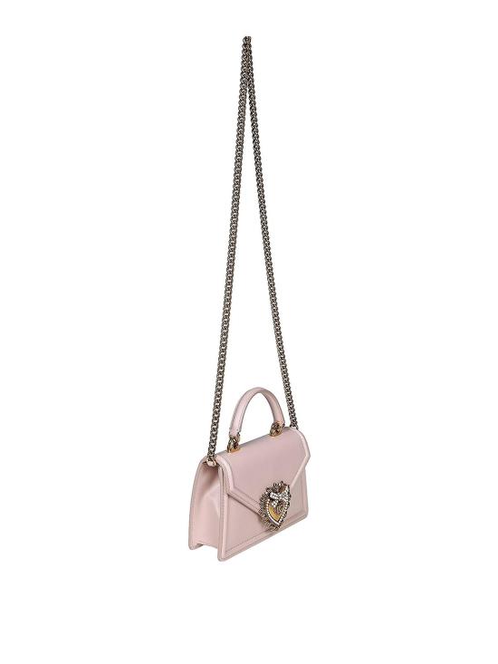 26SS 돌체앤가바나 스몰 스무스 카프스킨 디보션 백 BB6711AV89380412 Light Pink - DOLCE & GABBANA