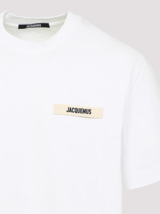  자크뮈스 반팔 티셔츠 TSM00133AJ00226100 White - JACQUEMUS