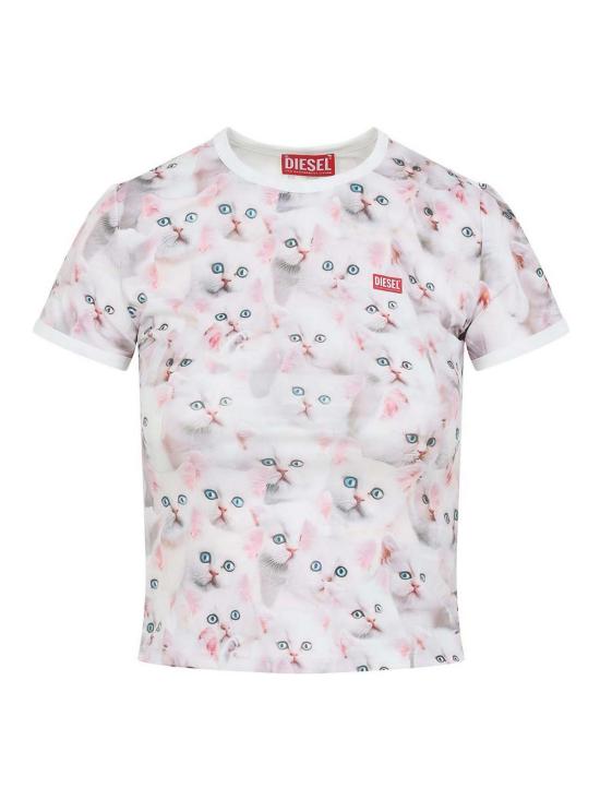  디젤 반팔 티셔츠 A185550JLCC100A White