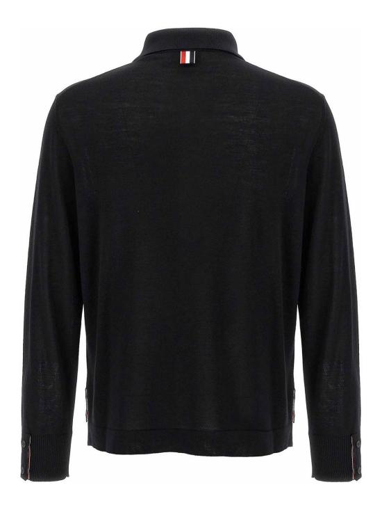  톰브라운 가디건 MKL007BY1051001 Black - THOM BROWNE