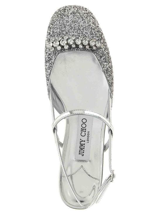 25FW 지미추 힐/펌프스 BELINDASBFLATJDPSILVER Silver - JIMMY CHOO