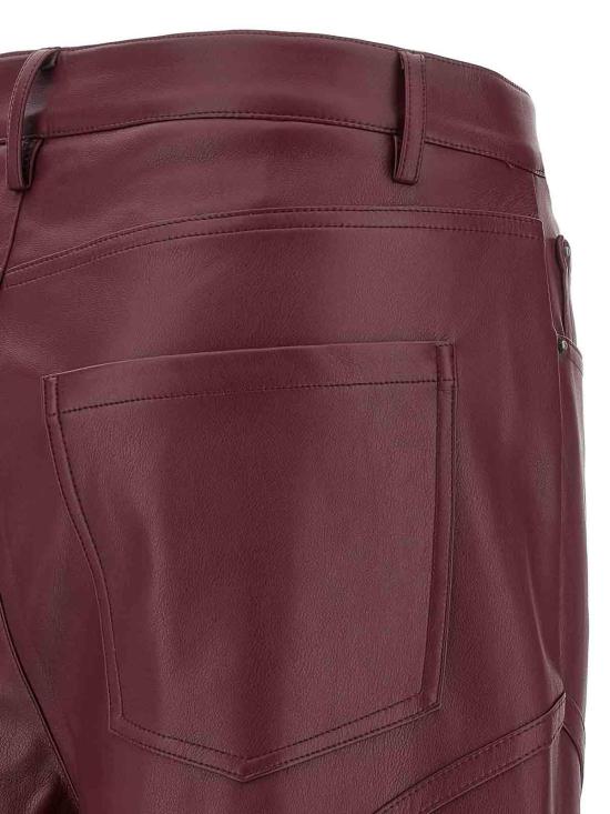 25FW 로테이트 바이 크리스텐슨 스트레이트 팬츠 11424427342734 Dark Red - ROTATE BY BIRGERCHRISTENSEN