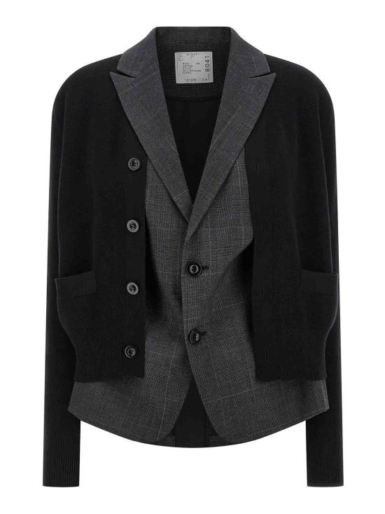  사카이 가디건 2508041001 Black