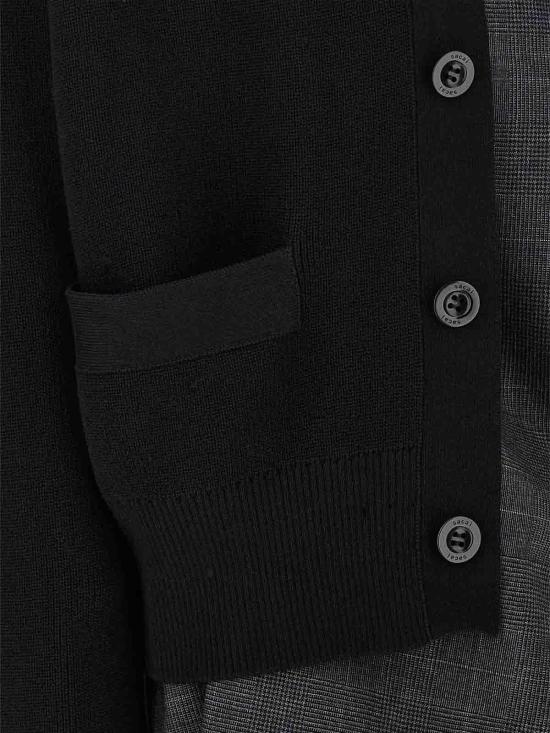  사카이 가디건 2508041001 Black - SACAI