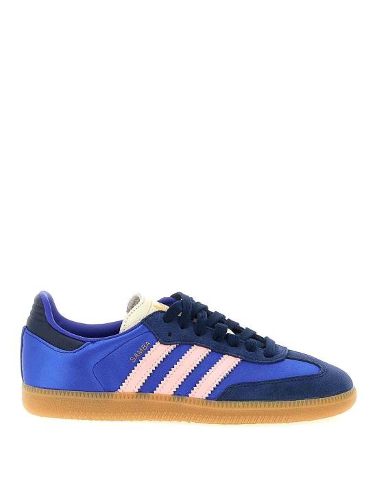 25FW 아디다스 삼바 OG 새틴 스웨이드 스니커즈 JS1317 Multicolour