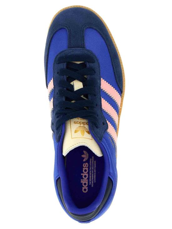 25FW 아디다스 삼바 OG 새틴 스웨이드 스니커즈 JS1317 Multicolour - ADIDAS