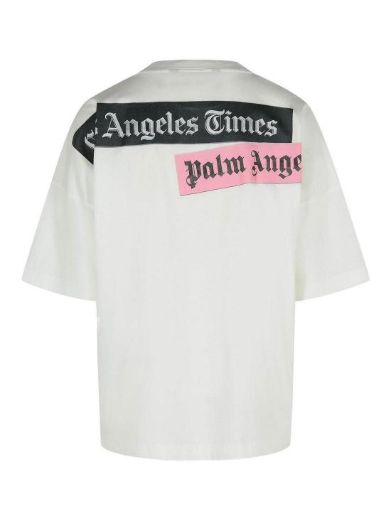  팜앤젤스 반팔 티셔츠 PMAA10BF25JER0020310 White - PALM ANGELS