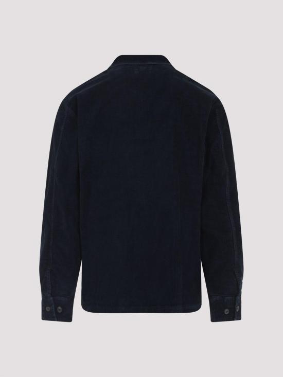  씨피 컴퍼니 코듀로이 렌즈 버튼 오버셔츠 19CMOS072A006410O888 Blue - C.P. COMPANY