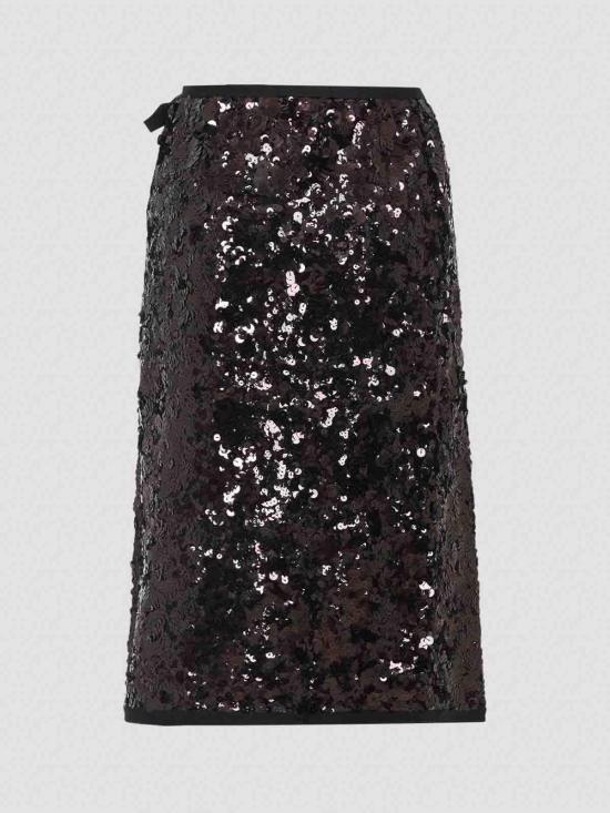 25FW 프라다 미디 스커트 P120ZRSOOO176AF0051 Purple - PRADA