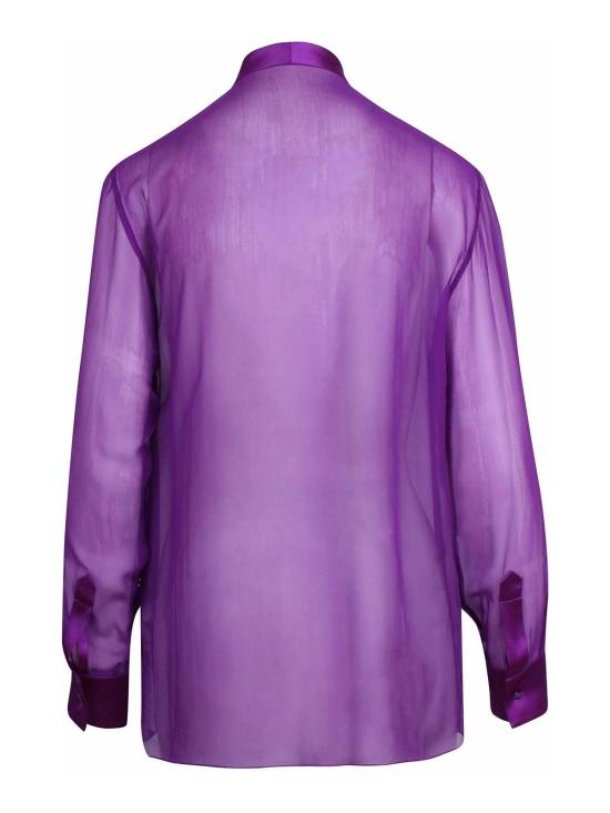  돌체앤가바나 블라우스 F5S81TFU1ATF0571 Purple - DOLCE & GABBANA