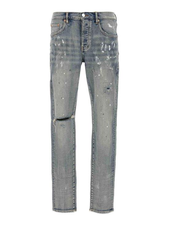 26FW 퍼플 브랜드 스트레이트 팬츠 P001LIALIGHTINDIGO BLUE