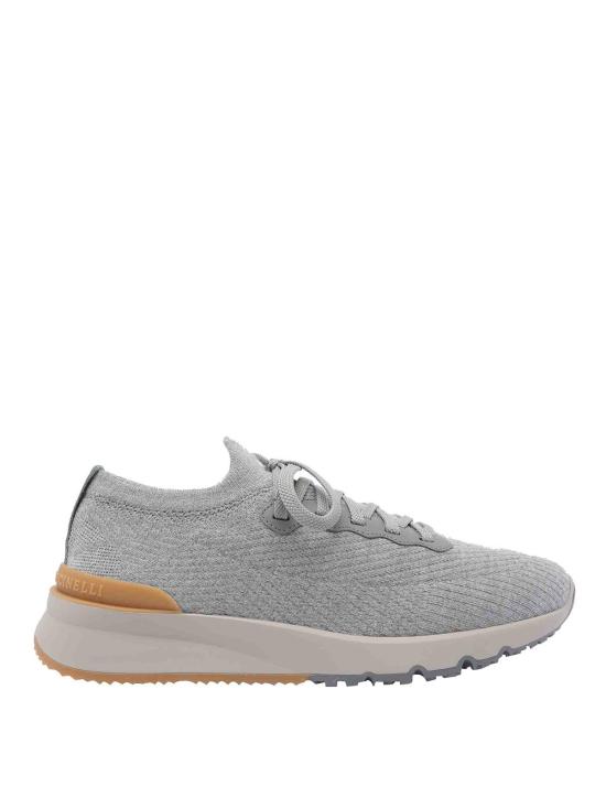 26FW 브루넬로 쿠치넬리 스니커즈 MZUWLBO253CYM46 Grey