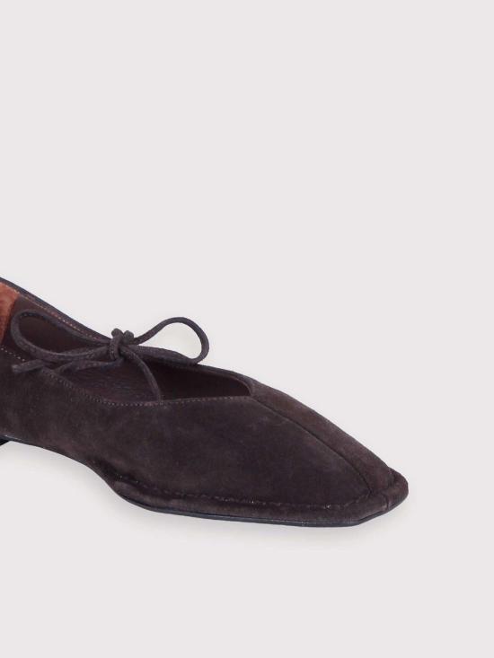 26SS 알로하스 플랫 슈즈 S10094601SUEDECOFFEEBROWN Brown - ALOHAS