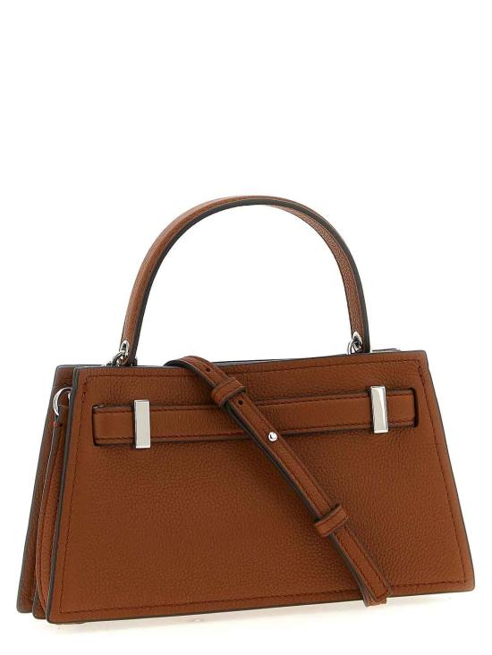 26SS 토리버치 리 라지윌 미니 탑 핸들백 175603200 Brown - TORY BURCH