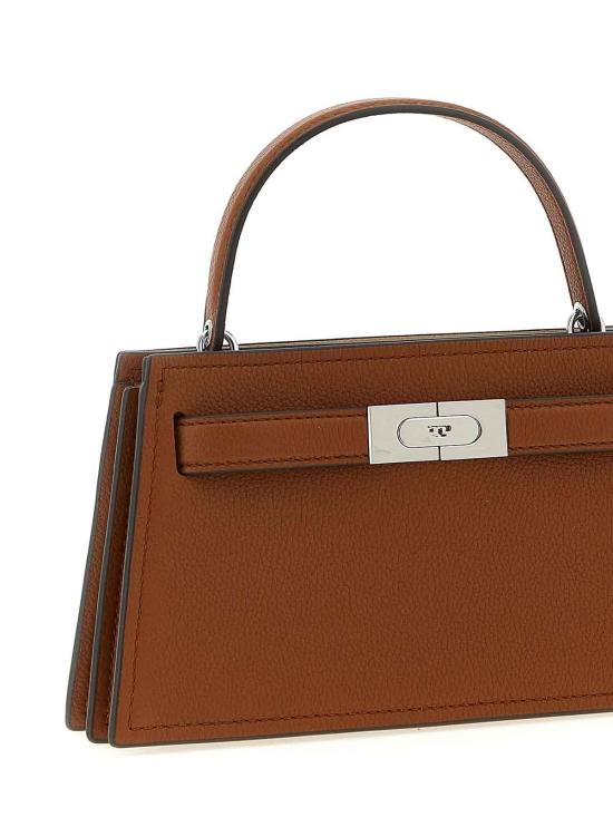 26SS 토리버치 리 라지윌 미니 탑 핸들백 175603200 Brown - TORY BURCH
