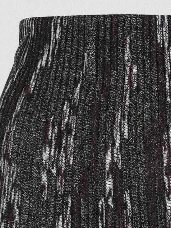 25FW 미소니 미디 스커트 DS25WH08BK01CHSM9T2 Brown - MISSONI