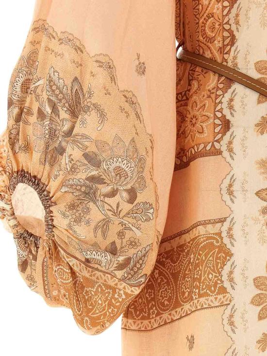 26FW 짐머만 미디 스커트 1790DSS252PEBA Nude Neutrals - ZIMMERMANN