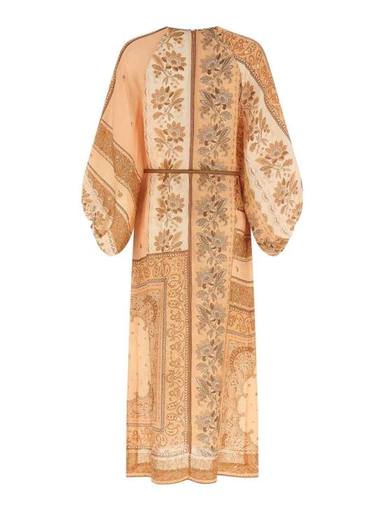 26FW 짐머만 미디 스커트 1790DSS252PEBA Nude Neutrals - ZIMMERMANN