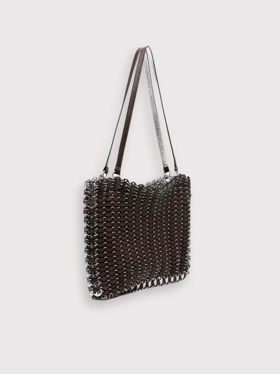 25FW 파코라반 크로스백 25ASS0506CLF257M232 Brown - PACO RABANNE