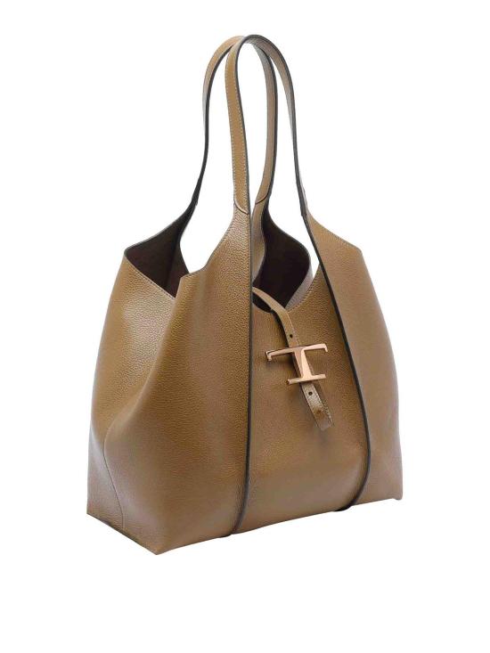 25FW 토즈 T 타임리스 쇼퍼 백 스몰 XBWTSBA0200XSOS411 Brown - TODS