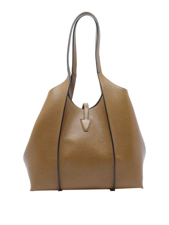 25FW 토즈 T 타임리스 쇼퍼 백 스몰 XBWTSBA0200XSOS411 Brown - TODS