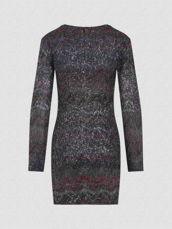 25FW 미소니 숏 원피스 DS25WG1NBC005GS91P6 Multicolour - MISSONI