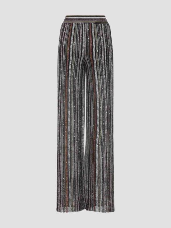 25FW 미소니 스트레이트 팬츠 DS25WI09BK01C3SM9T5 Multicolour - MISSONI