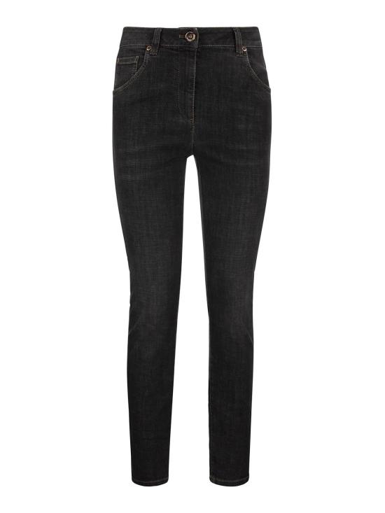  브루넬로 쿠치넬리 스트레이트 팬츠 MB065P5679C8341 DARK GREY