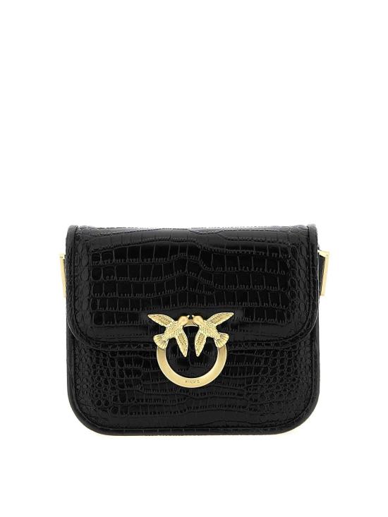 25FW 핑코 숄더백 104297A2OHZ99V Black