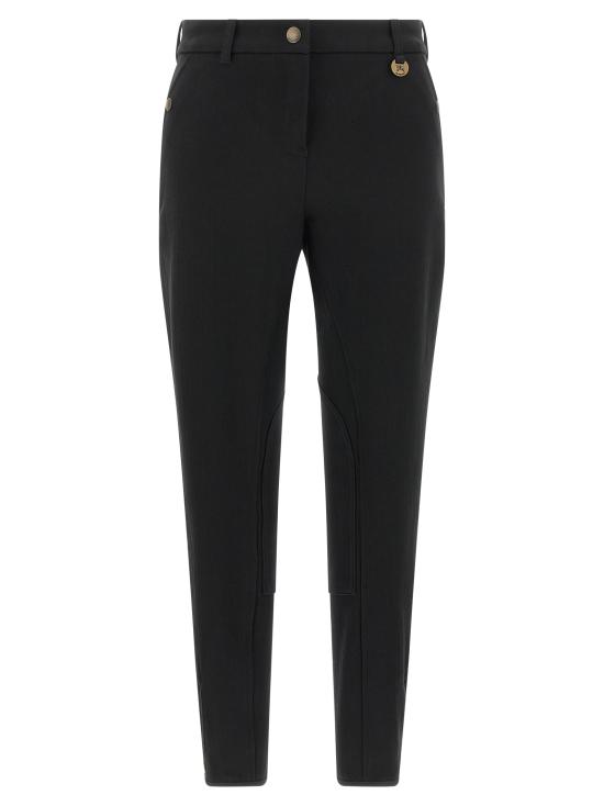 25FW 버버리 헤링본 스트레치 코튼 조드퍼 팬츠 8114845BLACK