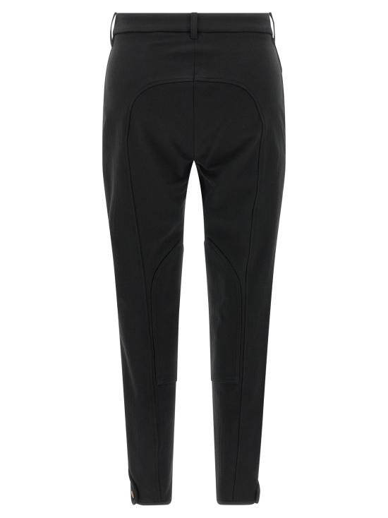 25FW 버버리 헤링본 스트레치 코튼 조드퍼 팬츠 8114845BLACK - BURBERRY