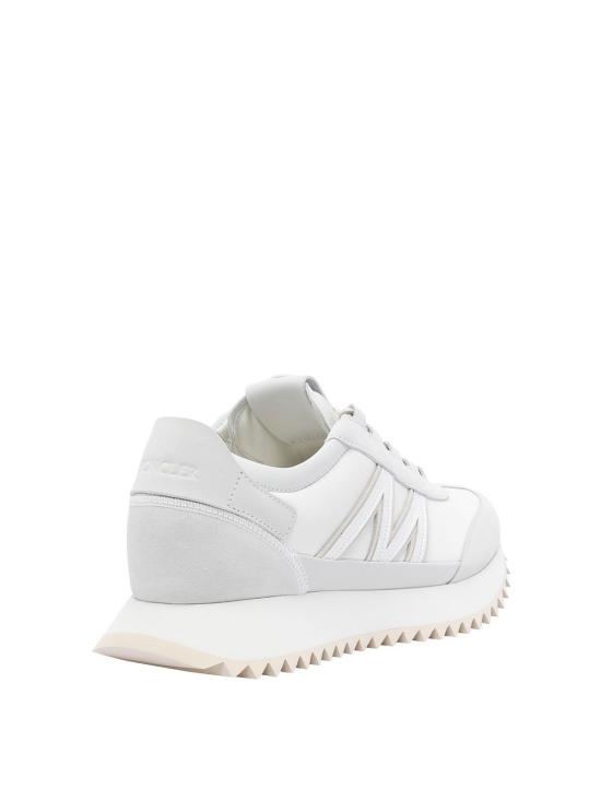 25FW 몽클레어 페이시 스웨이드 앤 누벅 트레이너 4M00210M728004A White - MONCLER