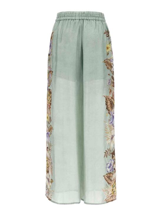  짐머만 팬츠 3524PSS254SGMTFL Light Blue - ZIMMERMANN