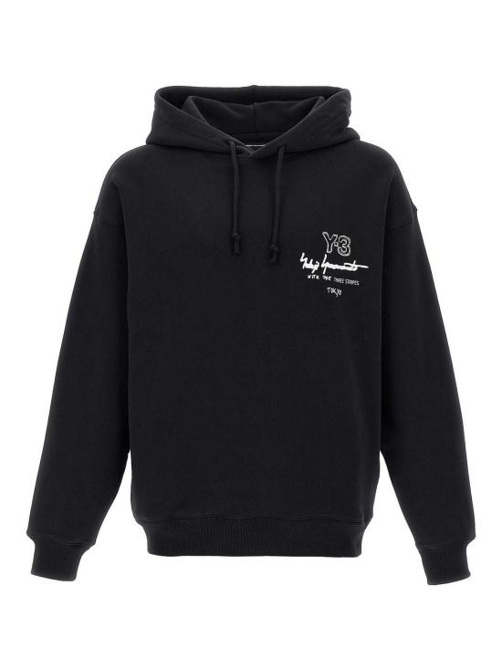 25FW 와이쓰리 후드 티셔츠 KB2604 Black