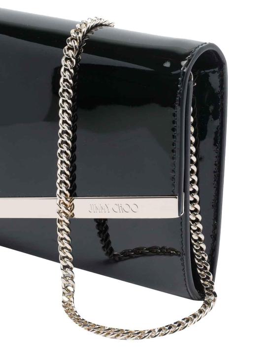 25FW 지미추 클러치/파우치 EMMIEPATBLACKLIGHTGOLD - JIMMY CHOO