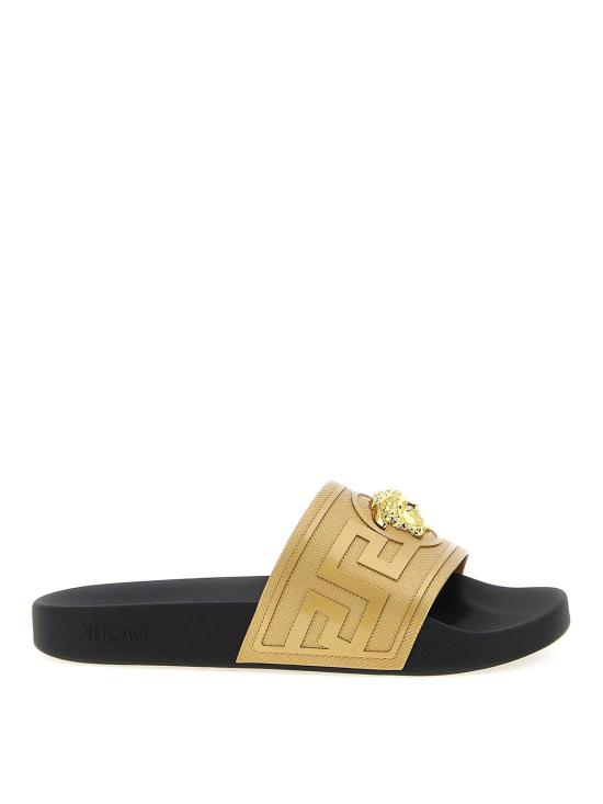 25FW 베르사체 뮬/슬리퍼 10205351A148311X00V Gold