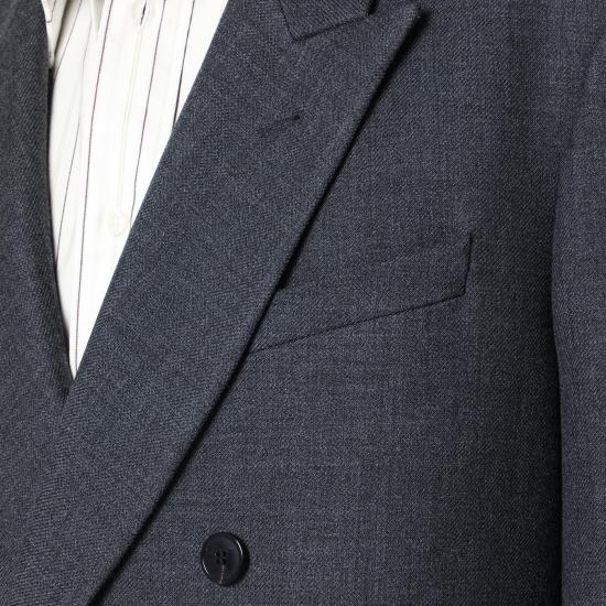 25FW 드리스 반 노튼 코트 202412058 Grey - DRIES VAN NOTEN