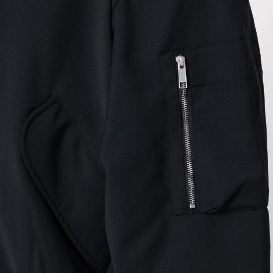 25FW 엔타이어 스튜디오 봄버 자켓 ESU W25 1047PL Black - ENTIRE STUDIOS