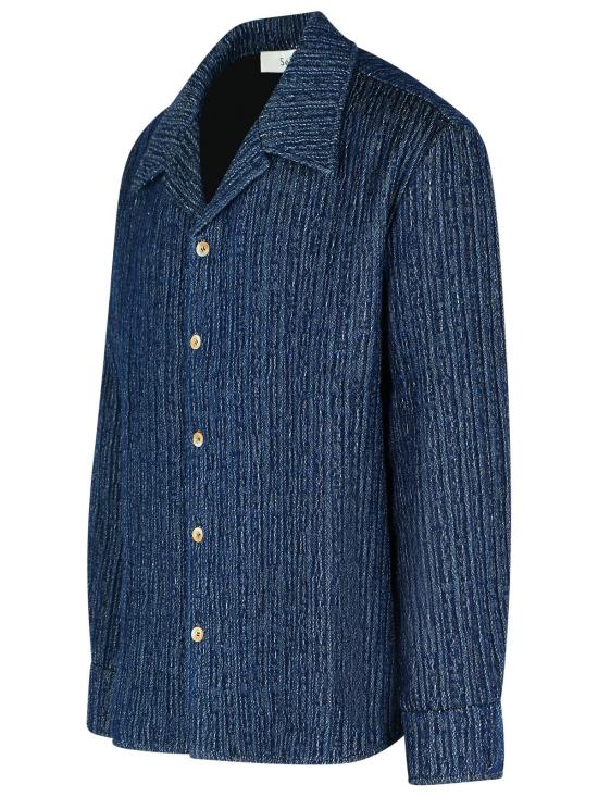 25FW 세퍼 긴팔 셔츠 MFW25WESSHASHAPE OF WATER Blue - SEFR