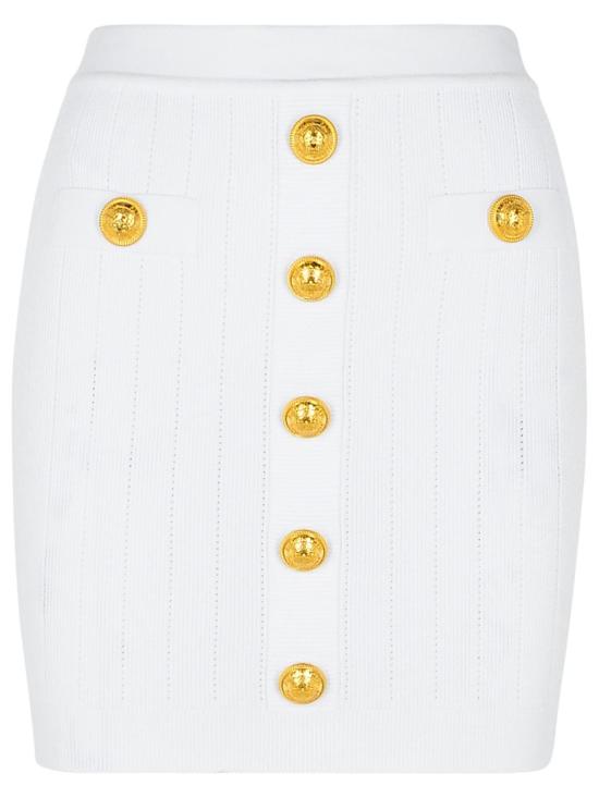 25FW 발망 숏 스커트 EF1LB290KB070FA White