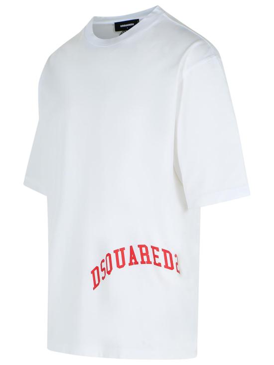 25FW 디스퀘어드2 반팔 티셔츠 S71GD1601 D20035101 White - DSQUARED2