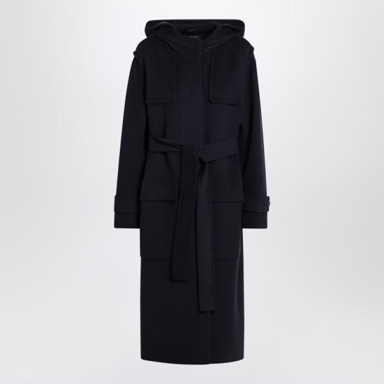  에스막스마라 리마 버진울 코트 RIMAWO Blue