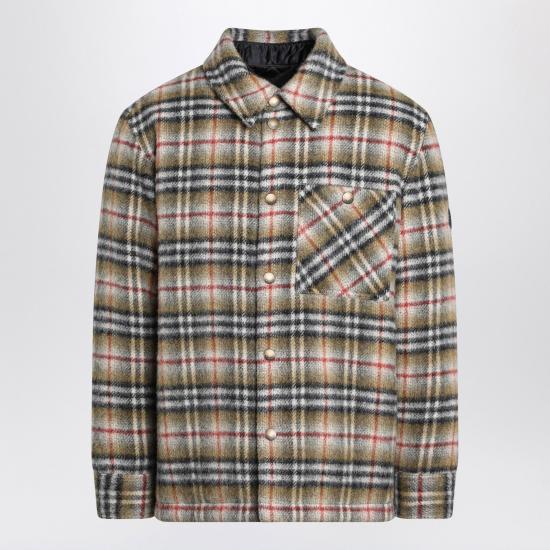 25FW 버버리 체크 울 오버셔츠 8110913167106 Beige